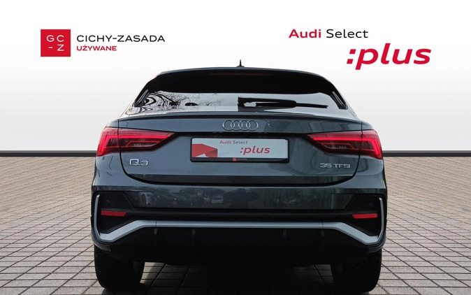 Audi Q3 Sportback cena 149900 przebieg: 54279, rok produkcji 2022 z Poznań małe 596